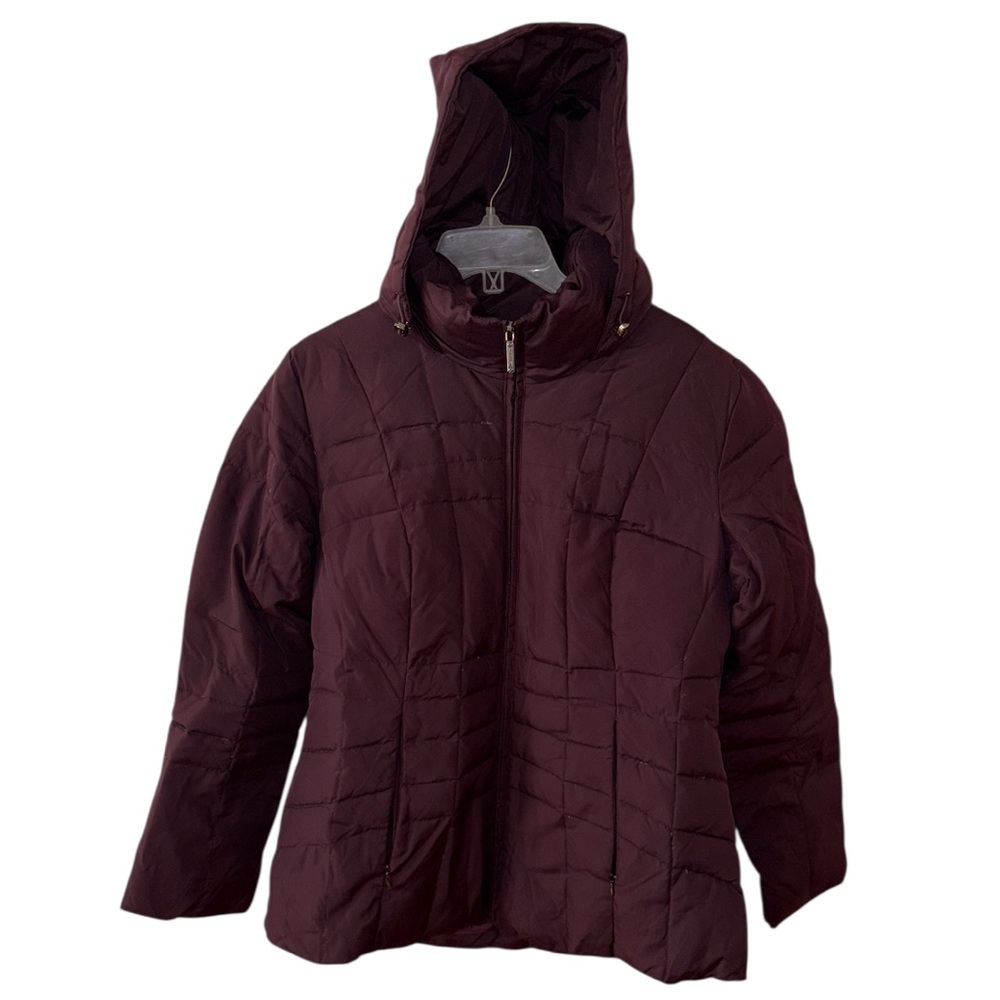 Calvin Klein Performance Purple Puffer Jacket